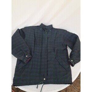 Vtg 90s Womens Hunt Club Jacket Coat Pattern Quilted Insulated 90s Medium